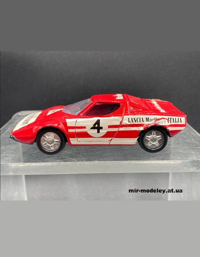 №13282 - Lancia Stratos Marlboro (YMjr Design 09) из бумаги