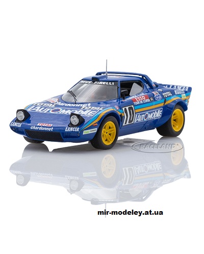 №13287 - Lancia Stratos Team Cardonnet (YMjr Design 14) из бумаги