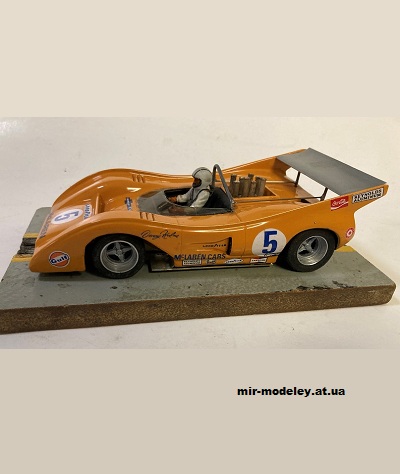 №13277 - Спортивный автомобиль McLaren M8 2002 (YMjr Design 05) из бумаги