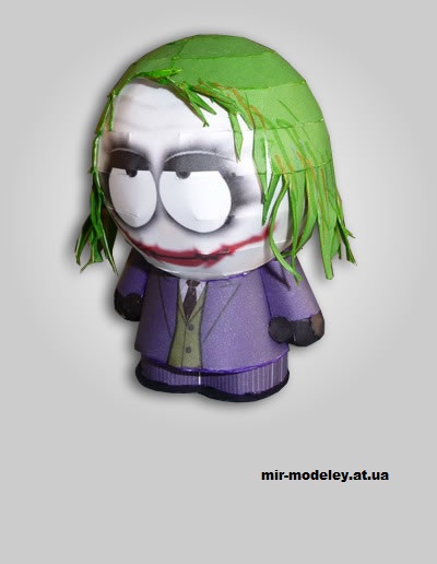 №13376 - South Park - Joker (Paper Inside) из бумаги