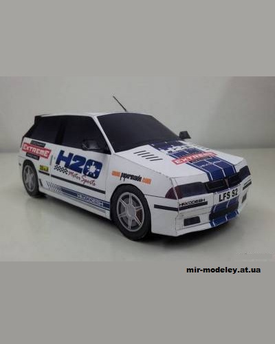 №13339 - XF GTI (Paper Inside) из бумаги