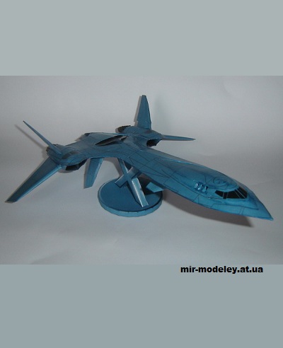 №13383 - X-Jet (Люди Икс) (Paper Inside) из бумаги