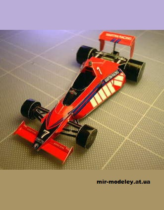 №13545 - Brabham BT46 (Yasu Tanaka) из бумаги