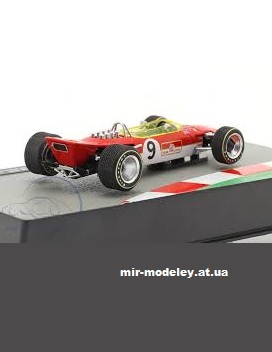 №13564 - Lotus 49 GP Monaco G.Hill & GP Belgium J.OliverLotus 49 GP Monaco G.Hill & GP Belgium J.Oliver (Forum Team) из бумаги