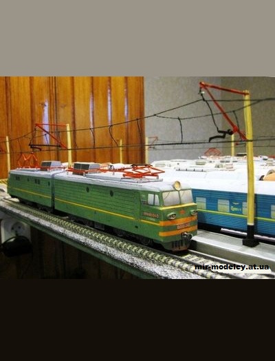 №13603 - ВЛ10У (Mungojerrie) из бумаги