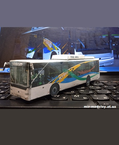 №13614 - Богдан А70522 (Mungojerrie - NikBerdskiy) из бумаги