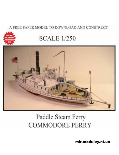 №13731 - USS Commodore Perry (Magnus Mörck 03) [Models n' Moore] из бумаги