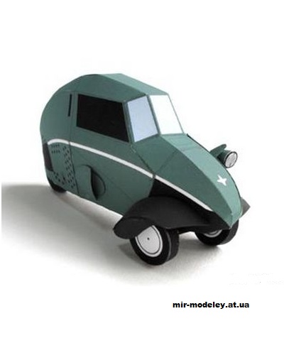 №13699 - Fend Flitzer (Ichiyama's Paper Cards) из бумаги