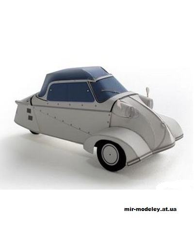 №13696 - Messerschmitt kr200 (Ichiyama's Paper Cards) из бумаги