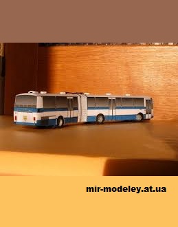 №13982 - Автобус Karosa C744 [Petr Kudrej PK010] из бумаги