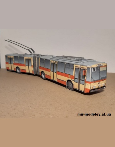 №13978 - Skoda 15Tr/15TrM [Petr Kudrej PK006] из бумаги