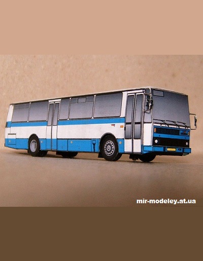 №13972 - Karosa C734/735 [Petr Kudrej PK001] из бумаги