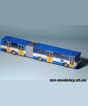 №13994 - Автобус Karosa B941/C943/B961/B941 (Petr Kudrej PK015) из бумаги