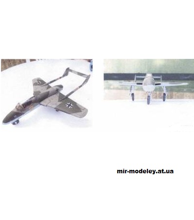 №13904 - Focke-Wulf P VII «Flitzer» (Rudolf Heger) из бумаги