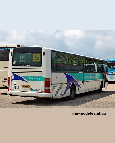 №13974 - Karosa Axer 12.8M [Petr Kudrej PK002] из бумаги