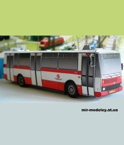 №13975 - Karosa B731/732 [Petr Kudrej PK003] из бумаги