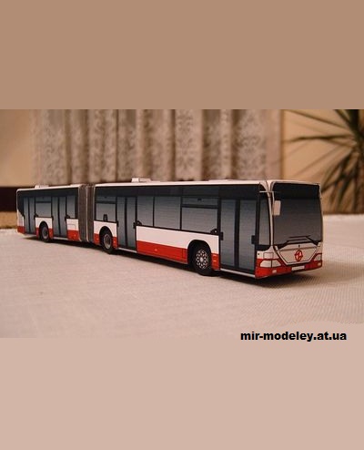 №14011 - Mercedes-Benz O530G CitaroG (Petr Kudrej - PK024) из бумаги