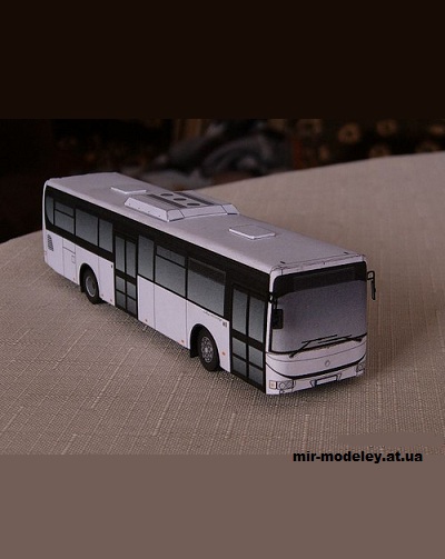 №14020 - Междугородный автобус Iribus Iveco Crossway/Arway/Evadys [Petr Kudrej PK028] из бумаги