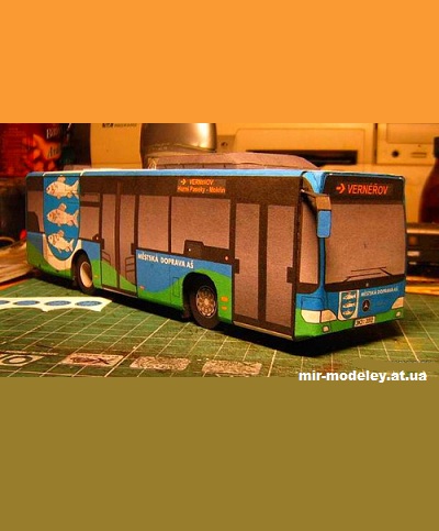 №14008 - Mercedes-Benz O530 Citaro (Petr Kudrej - PK023) из бумаги