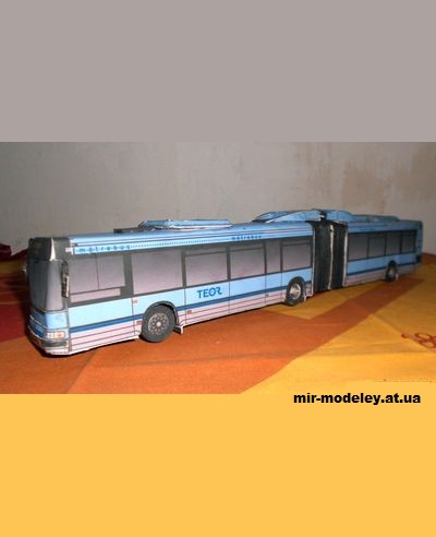 №14003 - Renault Agora L - Irisbus City bus 18M (Petr Kudrej PK021) из бумаги