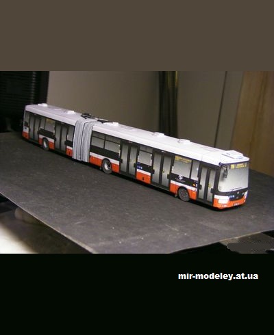 №14039 - SOR NB 12/NB 18 (Petr Kudrej PK051-052) из бумаги