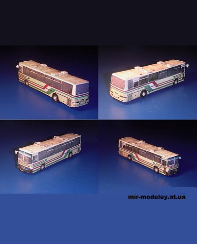 №14032 - Ikarus 250.59 гос. № А 426Р Х 82 респ. Крым [Фототекстурный перекрас модели от Petr Kudrej PK041] из бумаги