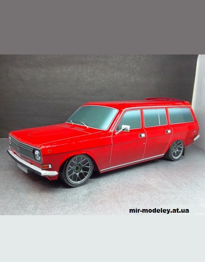 №14084 - ГАЗ 24-12 «Волга универсал рестайлинг» (Модели от Евгения