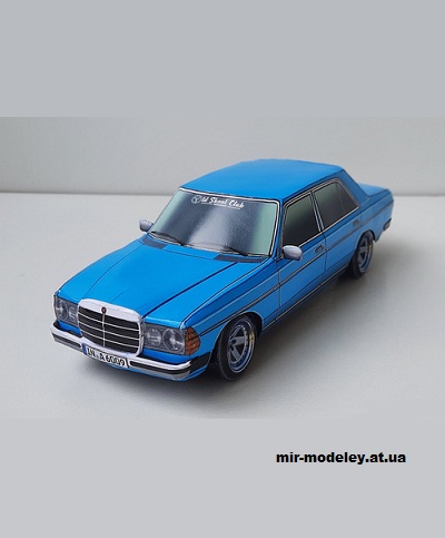 №14091 - Mercedes-Benz W123 (Paper car tuning / Модели от Евгения
