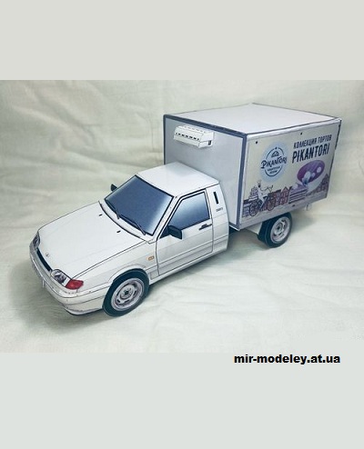 №14163 - ВИС-2347 Pikantori (Paper Car Tuning) из бумаги