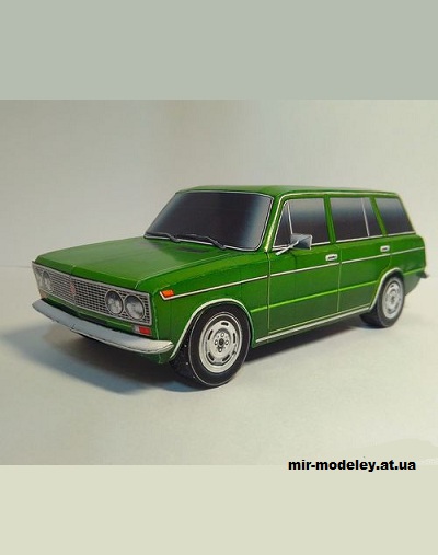 №14103 - ВАЗ-2103 «Универсал» (Алексей Киржаев) из бумаги
