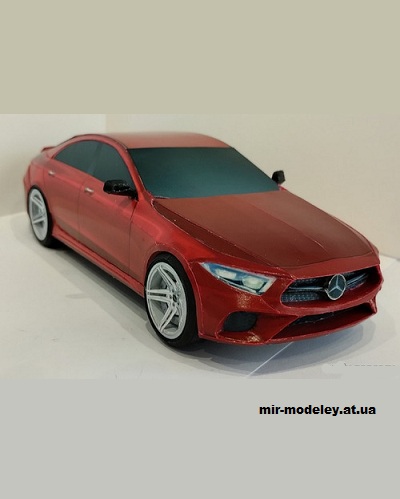 №14250 - Mercedes-Benz CLS (Alex Vibe - Paper Car Tuning) из бумаги