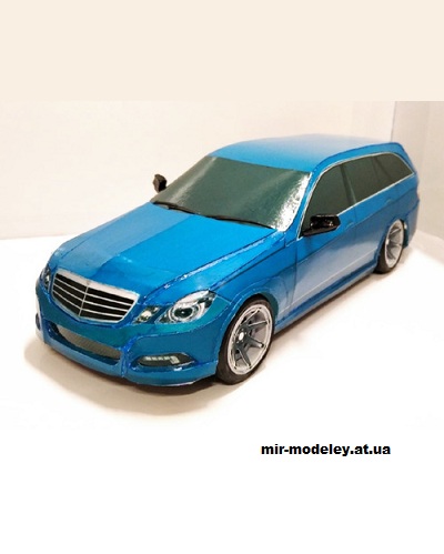 №14254 - Mercedes-Benz W212 (Alex Vibe) (Paper car tuning) из бумаги