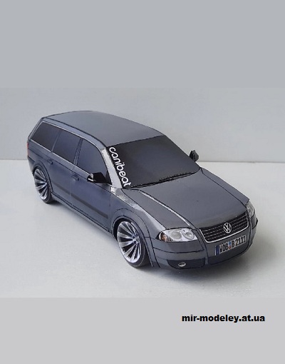 №14266 - Volkswagen Passat B5 restyling (Alex Vibe - Paper car tuning) из бумаги