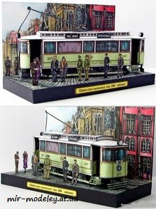 №1408 - Elektricky Motorovy Vuz 200 [ABC 2006-07] из бумаги