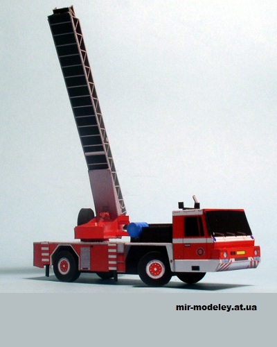 №14338 - AZ 32 TATRA 815 4x4.1 (Firebox 11) из бумаги