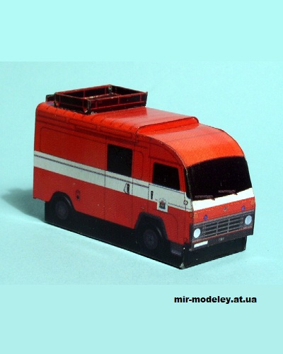 №14334 - DA Avia A21F (Firebox 06) из бумаги