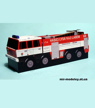 №14336 - CAS K 25 TATRA 815 8x8 VVN (Firebox 09) из бумаги