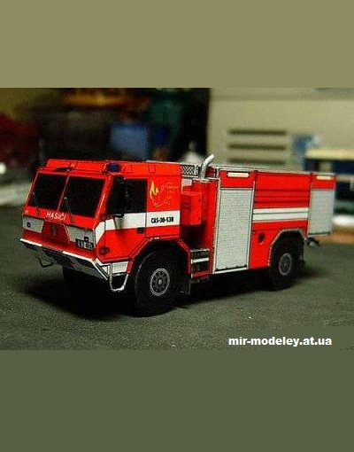 №14330 - Tatra 815-7 4x4 - CAS30 S3R [Fireboxy 32] из бумаги