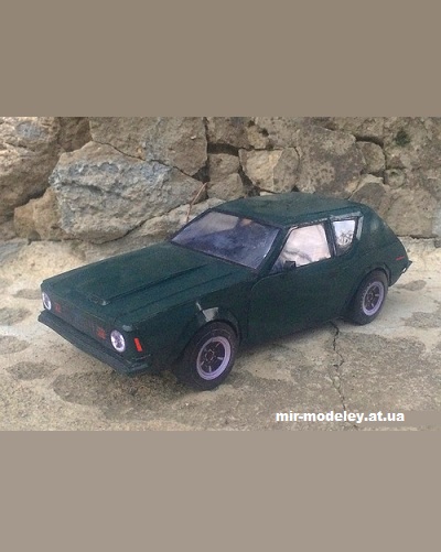 №14312 - AMC Gremlin (МБА) из бумаги