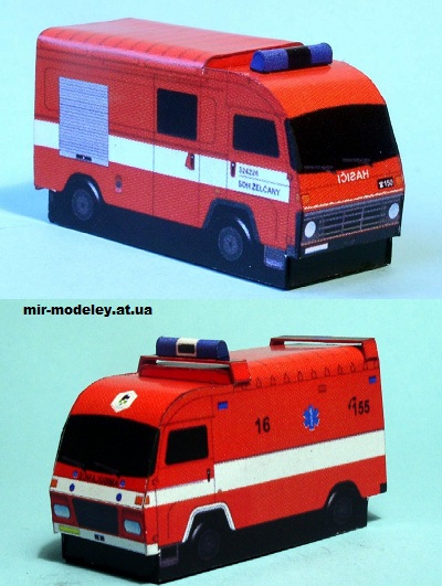 №14335 - DA Avia A21F (Firebox 07, 08) из бумаги