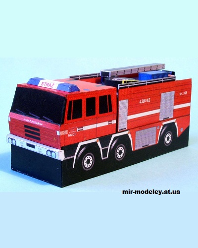 №14333 - TATRA 815 6x6 TNT GCBA 8/32 (Firebox 05) из бумаги