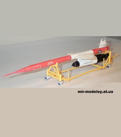 №14580 - Lockheed AQM-60 Kingfisher (Ed Bertschy) из бумаги