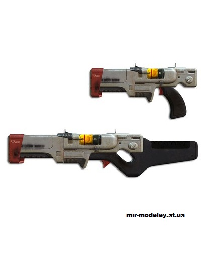 №14586 - Лазер Института / Institute Laser Rifle (Fallout 4) из бумаги