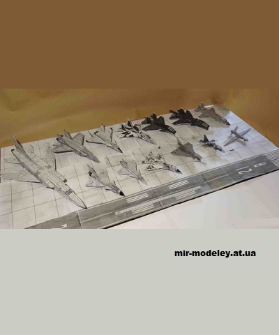 №14575 - Modern air combat (bagera3005 - vkatrich2000) из бумаги
