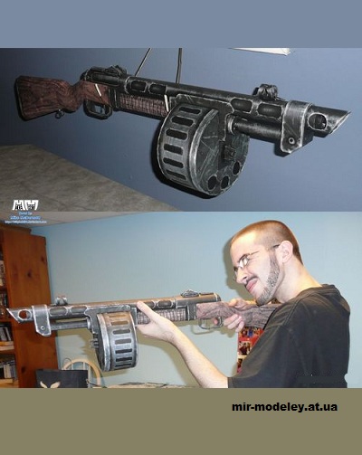 №14589 - Боевой дробовик / Combat Shotgun (Fallout 3) из бумаги