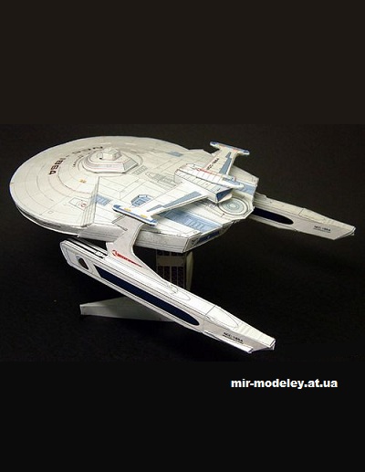 №14680 - USS Reliant (Star Trek) из бумаги