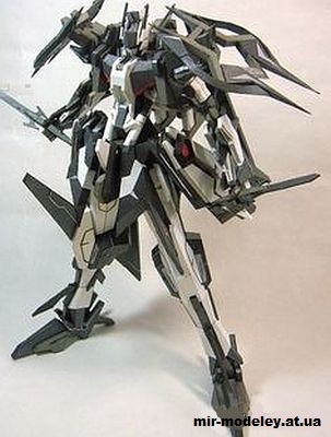 №14622 - Dark Shadow Gundam из бумаги