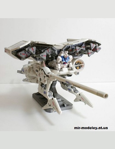 №14600 - RX-78 GP03S Dendrobium Gundam (Kyuri) из бумаги