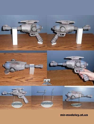 №14596 - Alien Blaster (Fallout 3) из бумаги