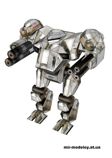 №14650 - Novacat (Mechwarrior 4) из бумаги